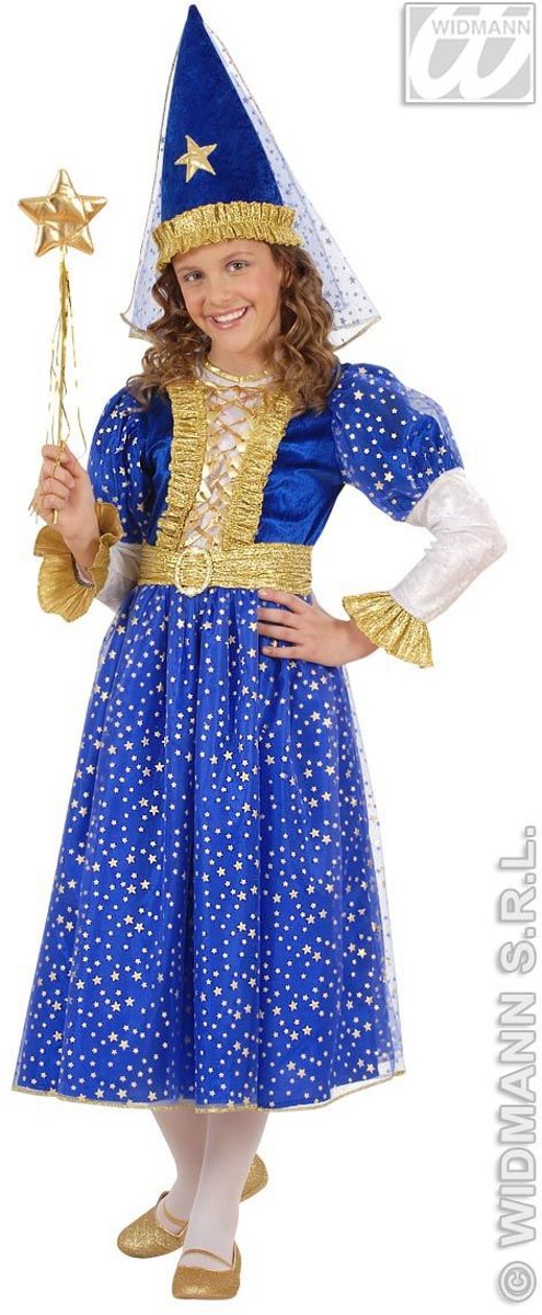 Elfen Feeen & Fantasy Kostuum | Sterrenfee Prinses Of The Sea Kostuum Meisje | Maat 140 | Carnaval kostuum | Verkleedkleding